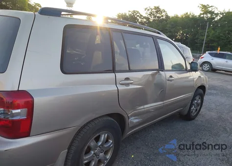 2005 Toyota Highlander V6 from USA, damaged, VIN JTEDP21A950086928